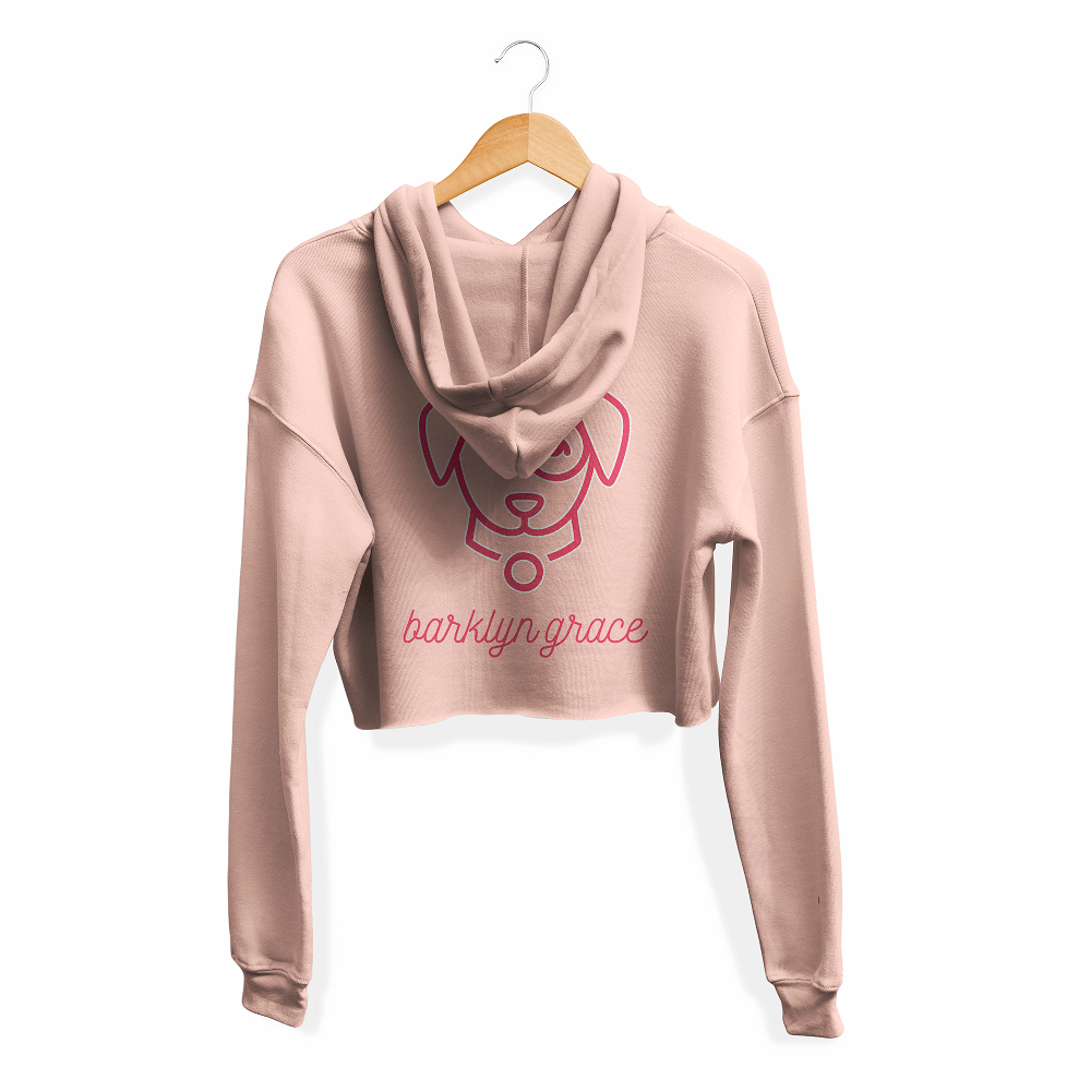 
            
                Load image into Gallery viewer, Peach Cropped Fleece Hoodie
            
        