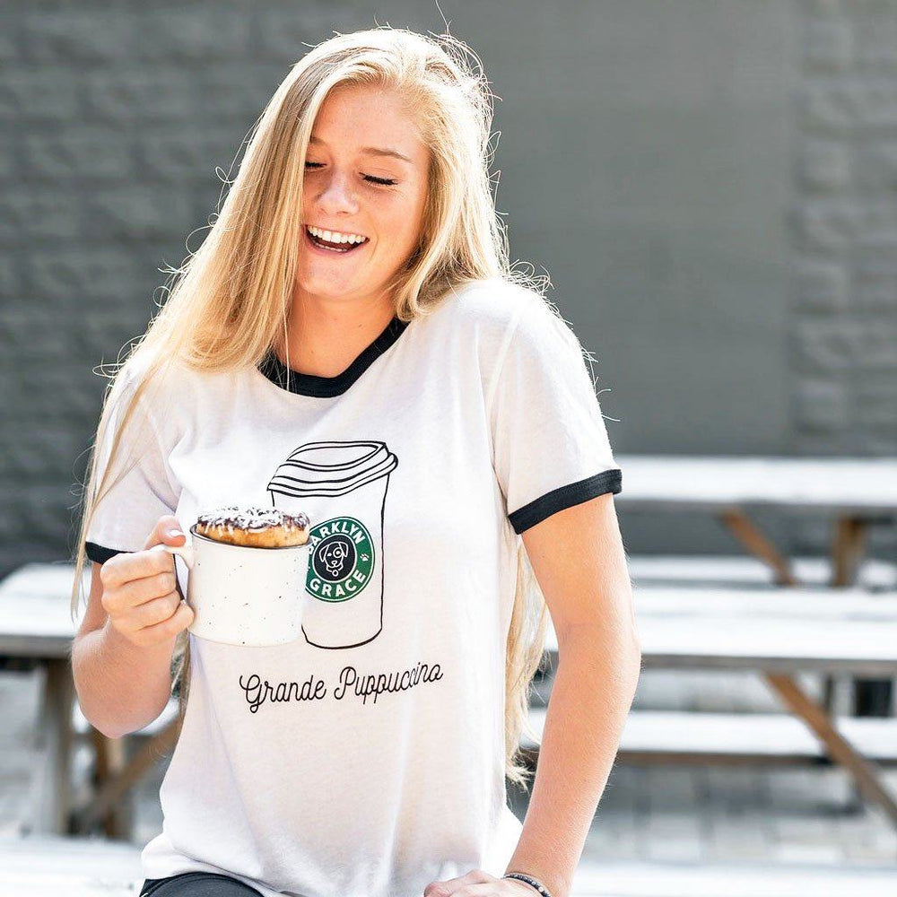 Grande Puppacino Ringer Tee