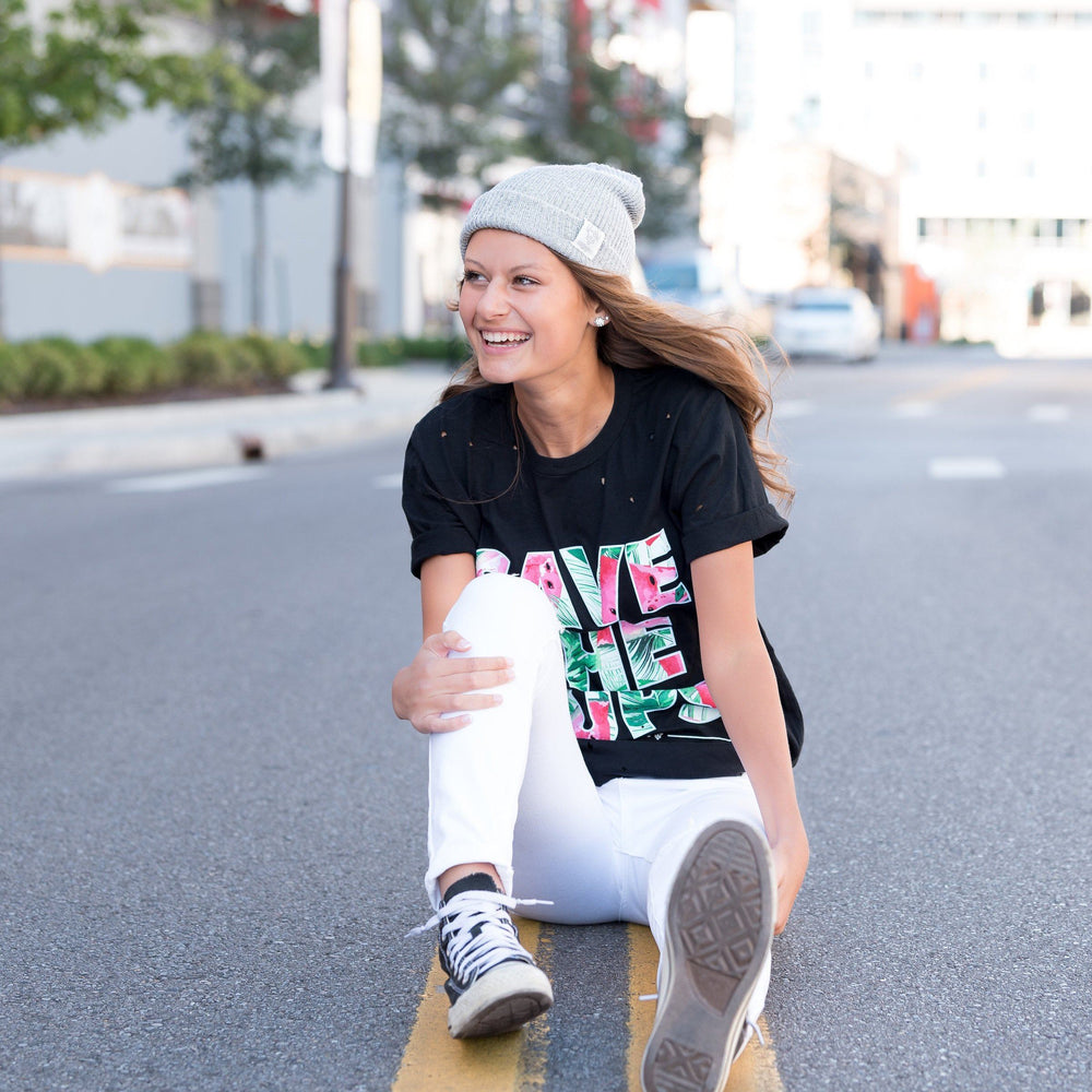 Distressed Black #SaveThePups Tee